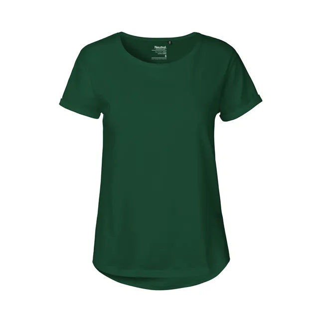Ladies Roll Up Sleeve T-Shirt