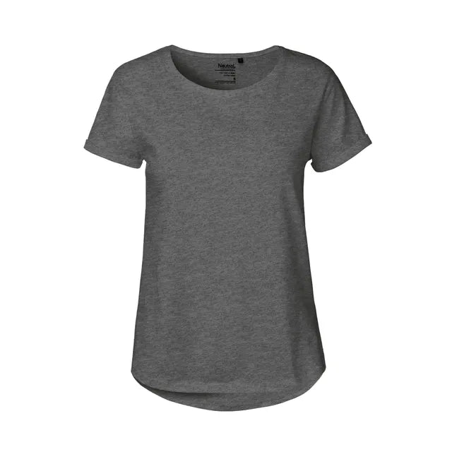 Ladies Roll Up Sleeve T-Shirt