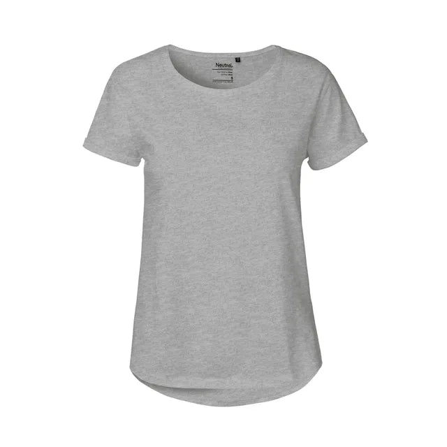 Ladies Roll Up Sleeve T-Shirt