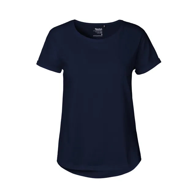 Ladies Roll Up Sleeve T-Shirt