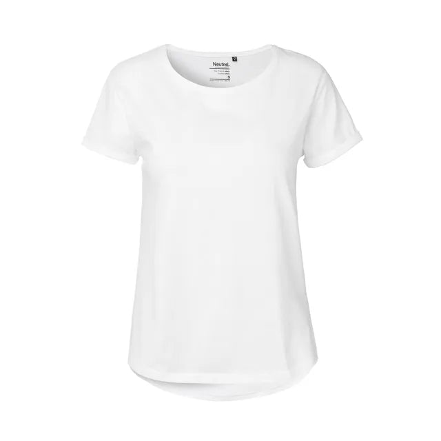 Ladies Roll Up Sleeve T-Shirt