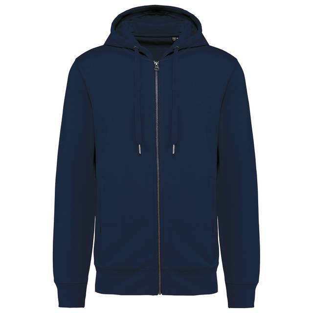 Ecologische Uniseks Sweater met Capuchon en Rits
