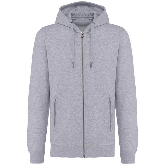 Ecologische Uniseks Sweater met Capuchon en Rits