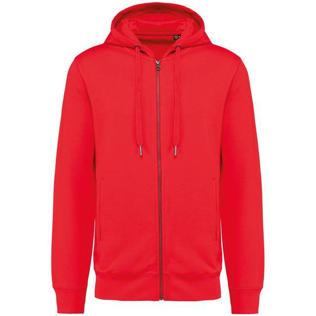 Ecologische Uniseks Sweater met Capuchon en Rits