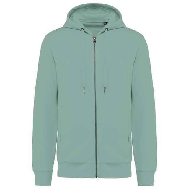 Ecologische Uniseks Sweater met Capuchon en Rits