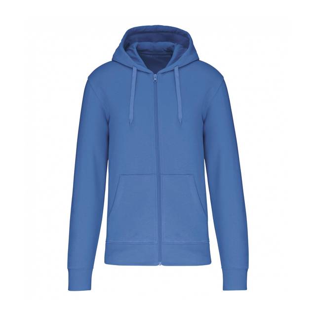 Ecologische Heren Sweater met Capuchon en Rits
