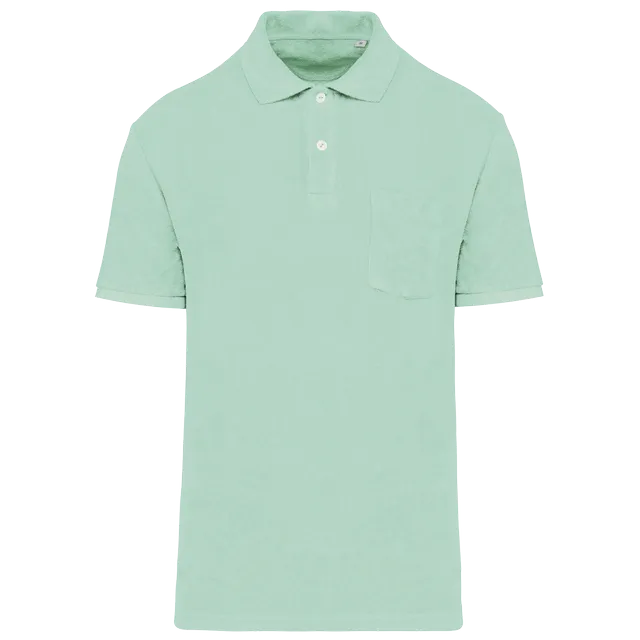 Ecologische Badstof Heren Polo