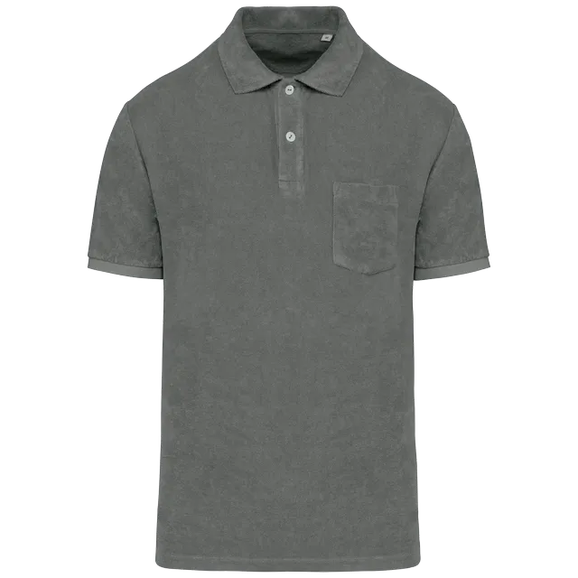 Ecologische Badstof Heren Polo