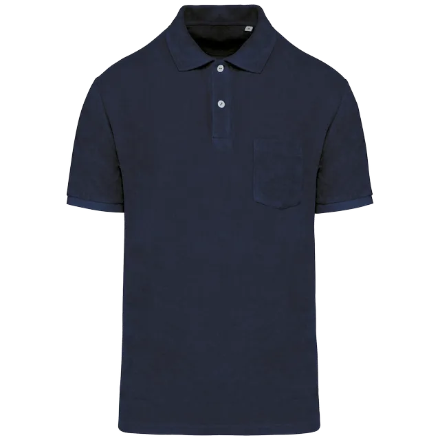 Ecologische Badstof Heren Polo