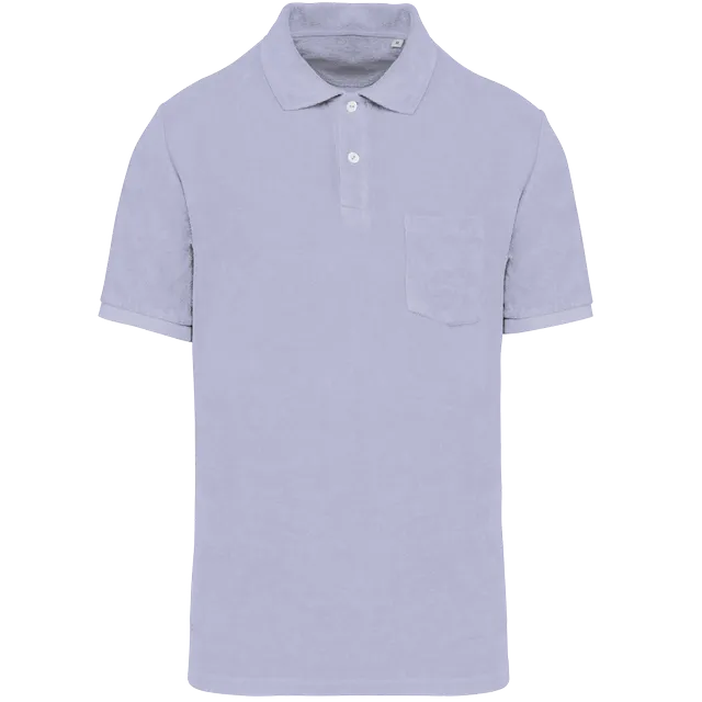 Ecologische Badstof Heren Polo
