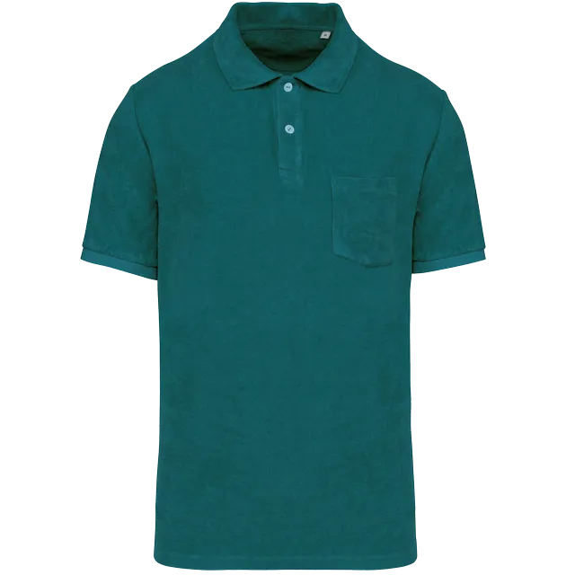 Ecologische Badstof Heren Polo