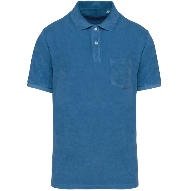 Ecologische Badstof Heren Polo