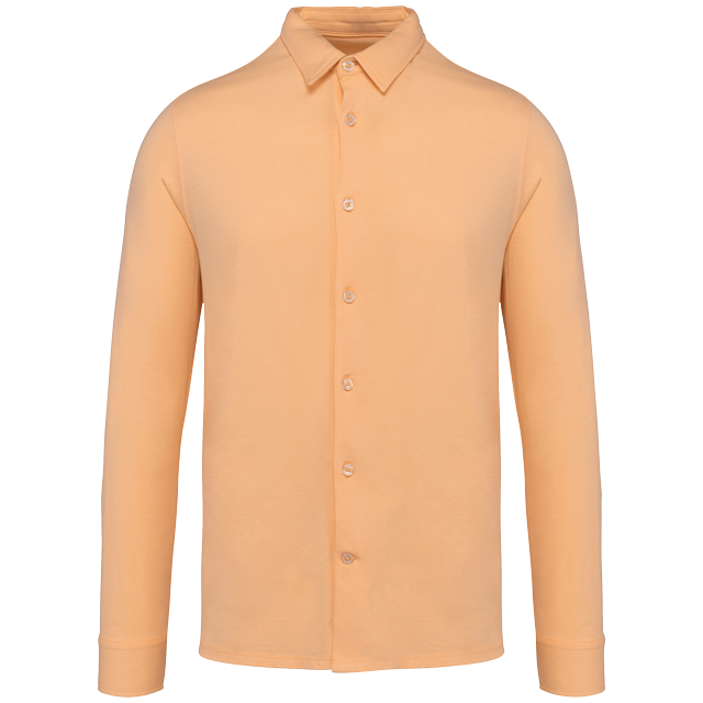 Jersey herenoverhemd
