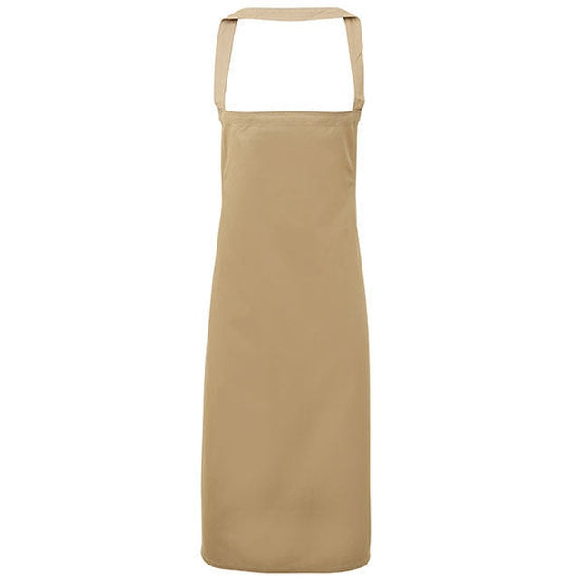 Organic Cotton Bib Apron (No Pocket)