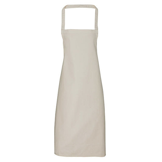 Organic Cotton Bib Apron (No Pocket)