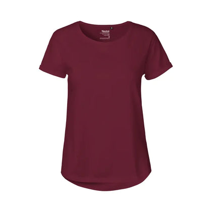 Ladies Roll Up Sleeve T-Shirt