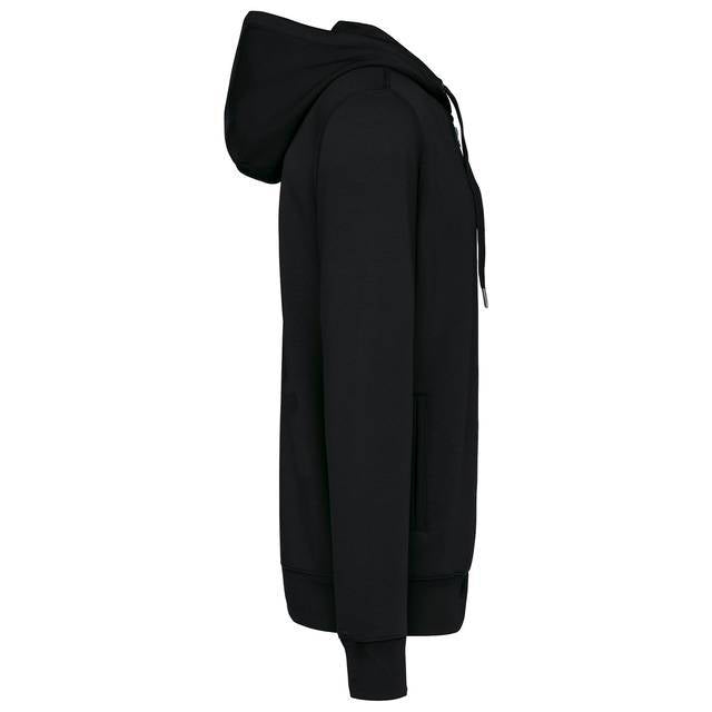 Ecologische Uniseks Sweater met Capuchon en Rits
