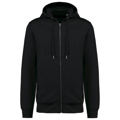 Ecologische Uniseks Sweater met Capuchon en Rits