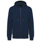 Ecologische Uniseks Sweater met Capuchon en Rits