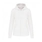 Ecologische damessweater met capuchon en ritssluiting