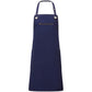 'Barley' Contrast Stitch Sustainable Bib Apron