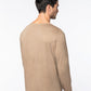 Washed unisex T-shirt lange mouwen