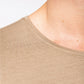 Washed unisex T-shirt lange mouwen